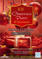 NAJAVA - KIF CHRISTMAS PARTY @ MANSION
