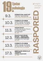 19. TJEDAN PSIHOLOGIJE NA KIF-u
