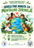 Odvoji par minuta za mentalno zdravlje
