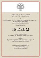 "Te Deum" - svečana misa...