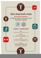 Dan otvorenih vrata Kineziološkog fakulteta i Studijskog centra za izobrazbu trenera 2014.